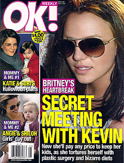Illustration for article titled Angelina Breaks Promises; Britney Has Secrets, Everyone Wants To Lose Weight